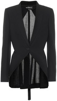 Thumbnail for your product : Ann Demeulemeester Cavalier wool blazer