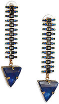 Thumbnail for your product : Erickson Beamon Queen's Ransom Crystal Long Drop Earrings