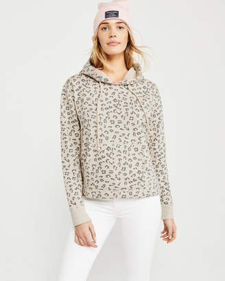 abercrombie brushed leopard sweater