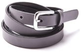 Thumbnail for your product : Balsamik Ladies Leather Belt with Rounded Silver-Coloured Buckle