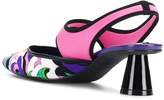 Thumbnail for your product : Emilio Pucci colour block sling-back pumps