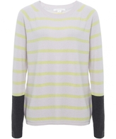 Thumbnail for your product : Duffy Cashmere Stripe Sweater