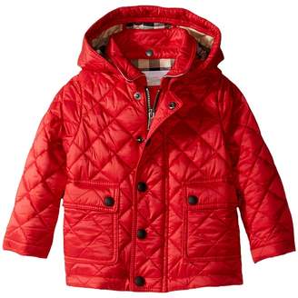 Burberry Kids - Quilted A-Line Jacket