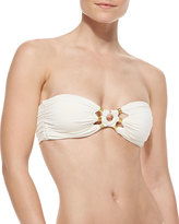 Thumbnail for your product : Carmen Marc Valvo Tribal Muse Beaded Bandeau Swim Top