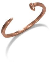 Thumbnail for your product : Giles & Brother Skinny Railroad Spike Cuff Bracelet/Rose Goldtone