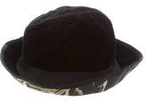 Thumbnail for your product : Ferragamo Velvet Bucket Hat