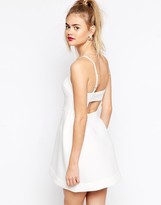 Thumbnail for your product : ASOS Super Skinny Strap Back Pinny Dress