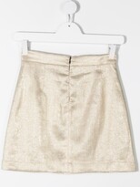 Thumbnail for your product : Balmain Kids Button-Embellished Mini Skirt