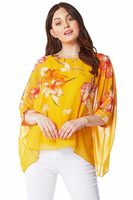 chiffon overlay tops uk