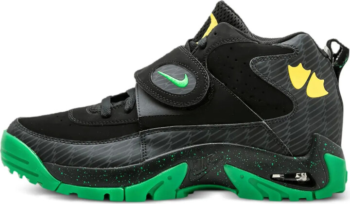 x Oregon Duck Air Mission PRM "Black/Apple Green" sneakers