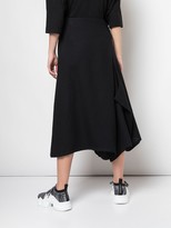 Thumbnail for your product : Y's Drape Oversized Panelled Trousers