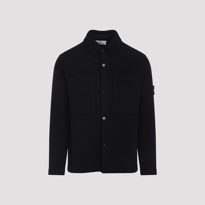 Stone Island Virgin Wool Cardigan