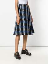 Thumbnail for your product : Marni abstract check print skirt