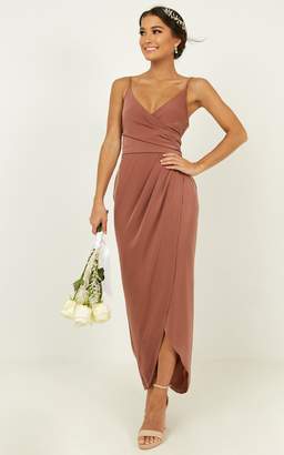 Showpo How will I know dress in dusty rose - 6 (XS) Bridesmaid