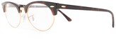 Thumbnail for your product : Ray-Ban Clubmaster oval optics glasses