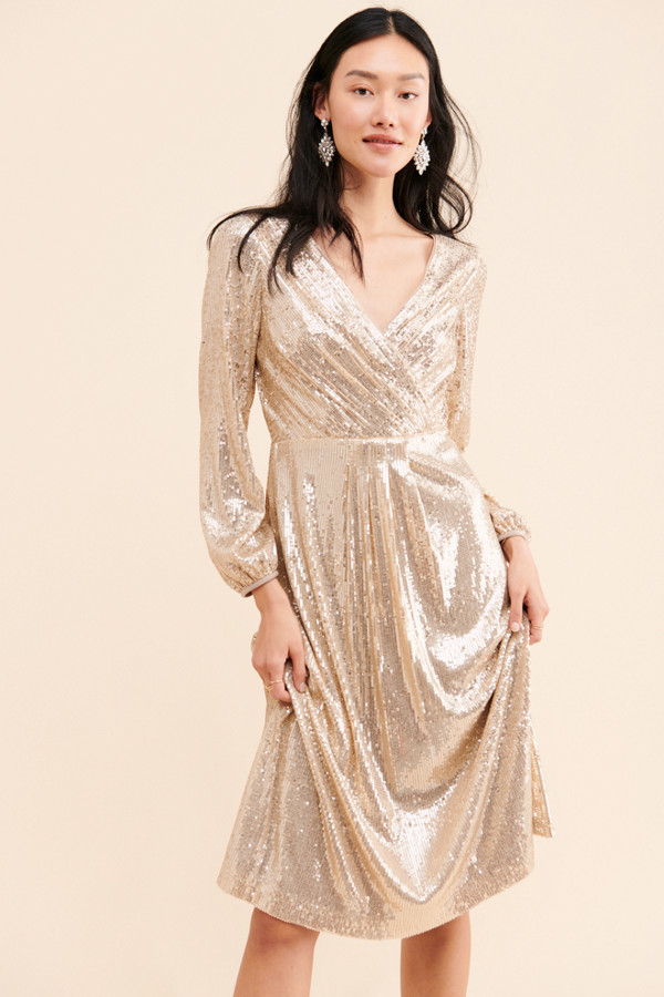 Lauren Ralph Lauren Bowen Sequin Dress - ShopStyle