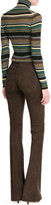 Thumbnail for your product : Jitrois Flared Suede Pants