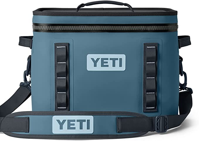 YETI Hopper Flip 18 Portable Soft Cooler, Nordic Blue
