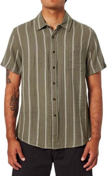 Katin Men's Alan Button Up Shirt XLarge Gravel