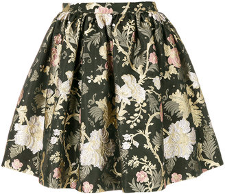 Piccione Piccione Piccione.Piccione full floral print mini skirt