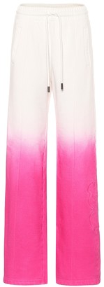 Off-White Tie-dye cotton sweatpants