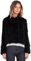 Thumbnail for your product : Marc by Marc Jacobs Abbey Rabbit Fur Jacket