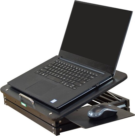 Uncaged Ergonomics Laptop Stand & Standing Desk Black ShopStyle