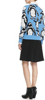 Thumbnail for your product : Haute Hippie Elle Sasson Lina Penguin Intarsia Sweater