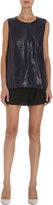 Thumbnail for your product : L'Agence Metallic Python Printed Tank