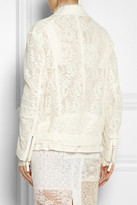 Thumbnail for your product : Alessandra Rich Lace biker jacket