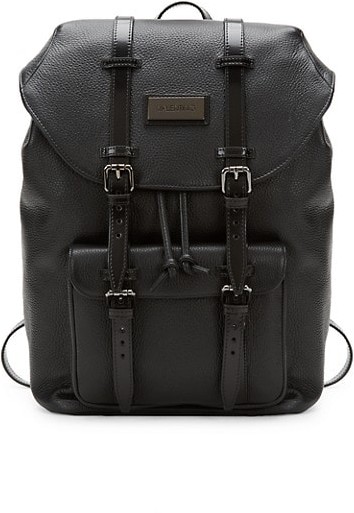 Valentino By Mario Valentino Logo Leather Backpack - ShopStyle
