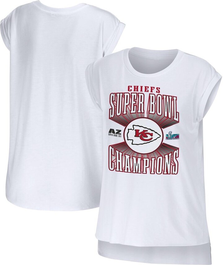Women's Wear by Erin Andrews White Kansas City Chiefs Super Bowl Lvii ...