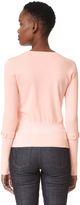 Thumbnail for your product : Ferragamo Button Sleeve Sweater