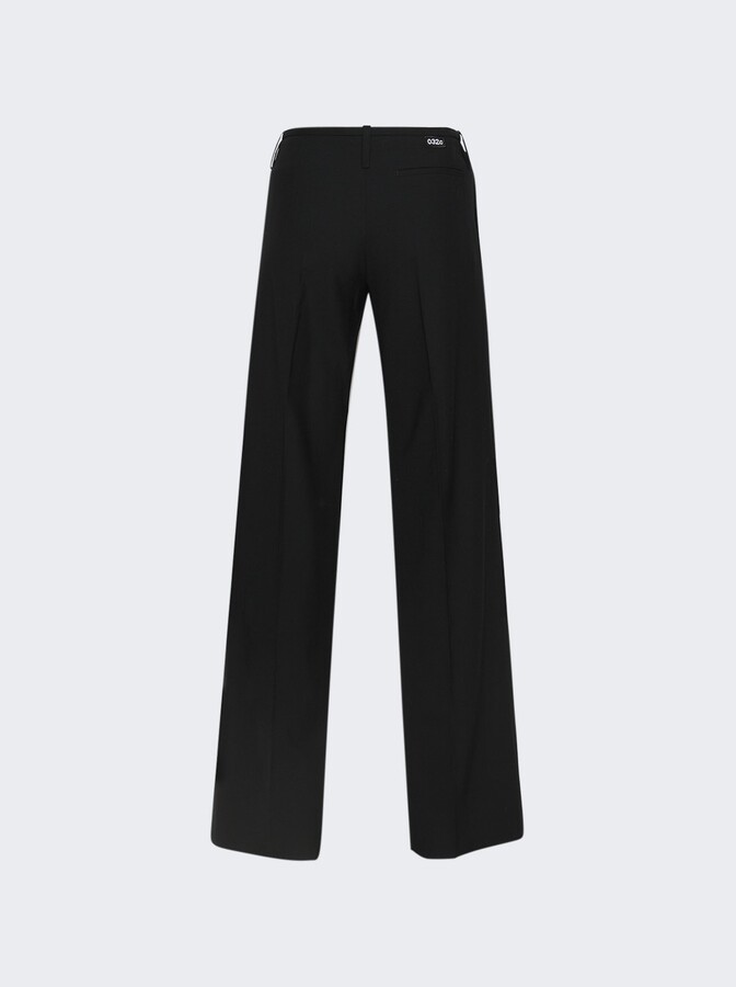 032c Straight Leg Suit Trousers Black