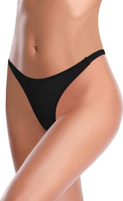 SHEKINI Women Panties Bikini Pack Brazilian High Cut Lace Hipsters Underwear