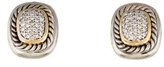 Thumbnail for your product : David Yurman Two-Tone Diamond Earrings