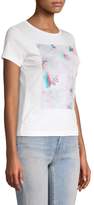 Thumbnail for your product : J Brand 3D Floral Print Tee
