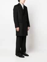 Thumbnail for your product : HUGO BOSS Double-Breasted Virgin Wool-Cashmere Coat