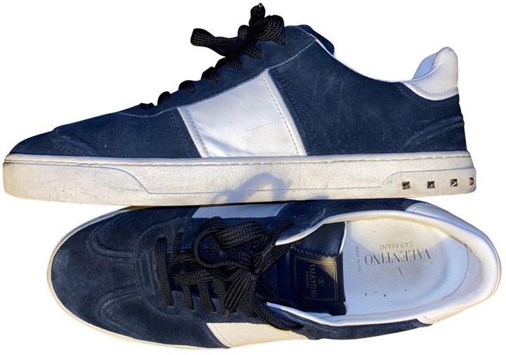 valentino trainers navy