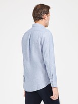 Thumbnail for your product : Gramercy Classic Fit Linen Shirt in Dobby