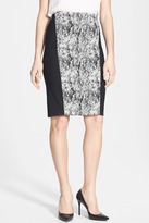 Thumbnail for your product : Rachel Roy Jacquard Front Pencil Skirt