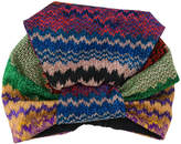 Missoni turban à motif de zig zag 