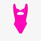 Thumbnail for your product : Frankie's Bikinis Cody cutout swimsuit