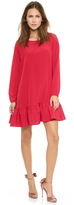 Thumbnail for your product : Cynthia Rowley Long Sleeve Flounce Dress