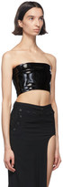 Thumbnail for your product : Ann Demeulemeester Black Cinder Leather Corset