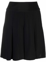 Thumbnail for your product : Chanel Pre Owned 2010s Box Pleat Silk Skirt