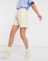 Thumbnail for your product : Monki Nimmi shorts in yellow