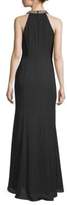Thumbnail for your product : Calvin Klein Chiffon Ruffle-Front Dress