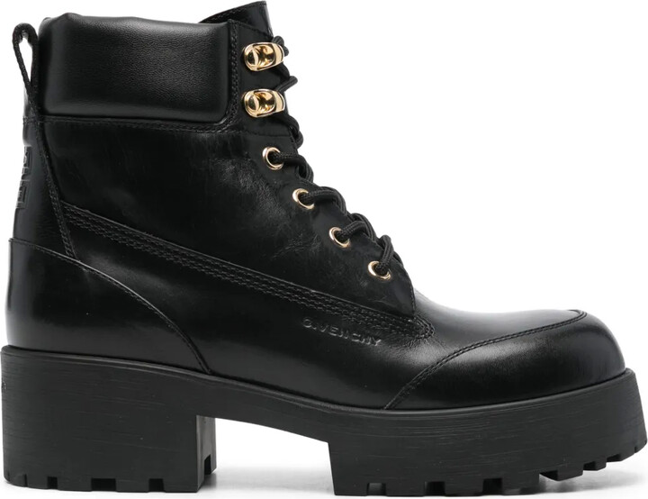 Givenchy Trekker leather combat boots