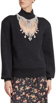Thumbnail for your product : Paco Rabanne Necklace Cutout Sweater